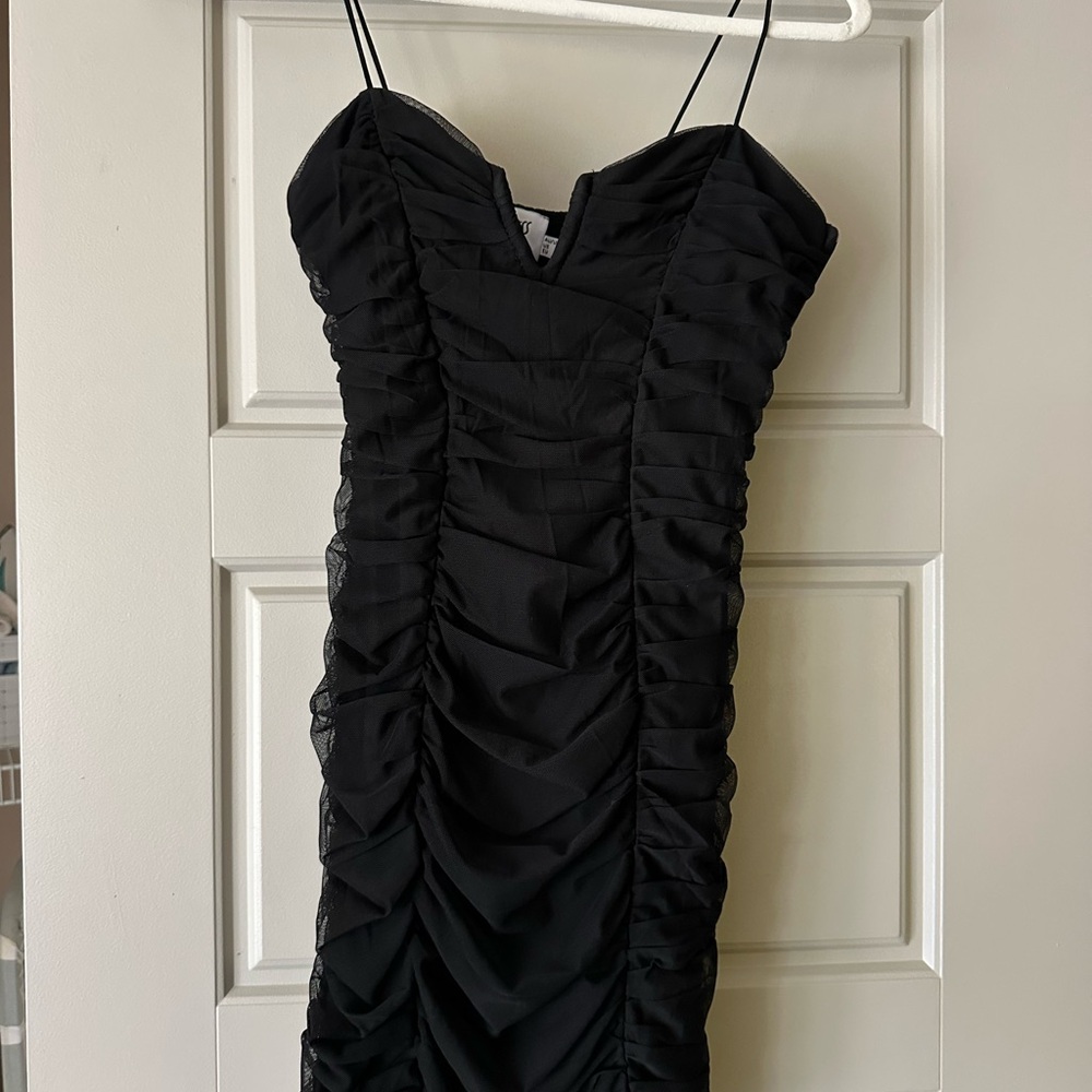 Princess polly black mini dress